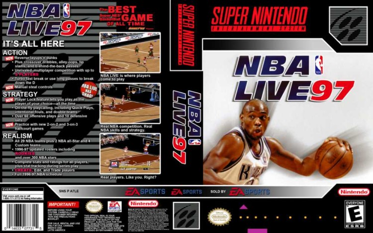 NBA Live 97 - Super Nintendo | VideoGameX