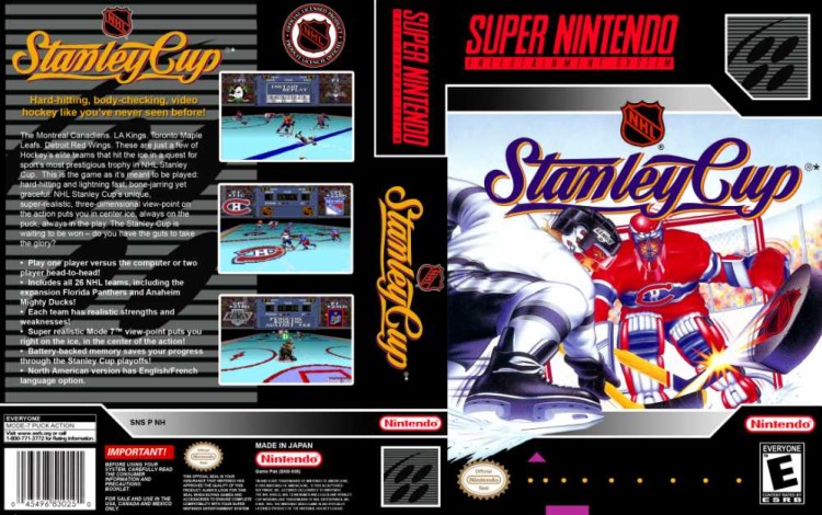 NHL Stanley Cup - Super Nintendo | VideoGameX