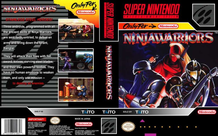 Ninja Warriors, The - Super Nintendo | VideoGameX