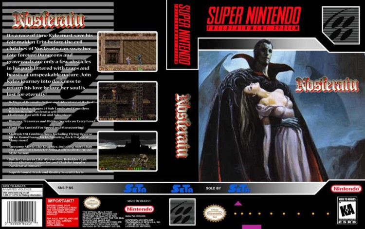 Nosferatu - Super Nintendo | VideoGameX