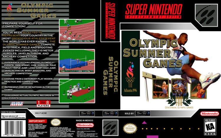 Olympic Summer Games - Super Nintendo | VideoGameX