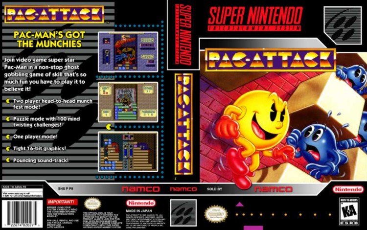 Pac-Attack - Super Nintendo | VideoGameX