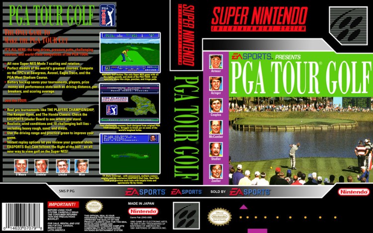 PGA Tour Golf - Super Nintendo | VideoGameX