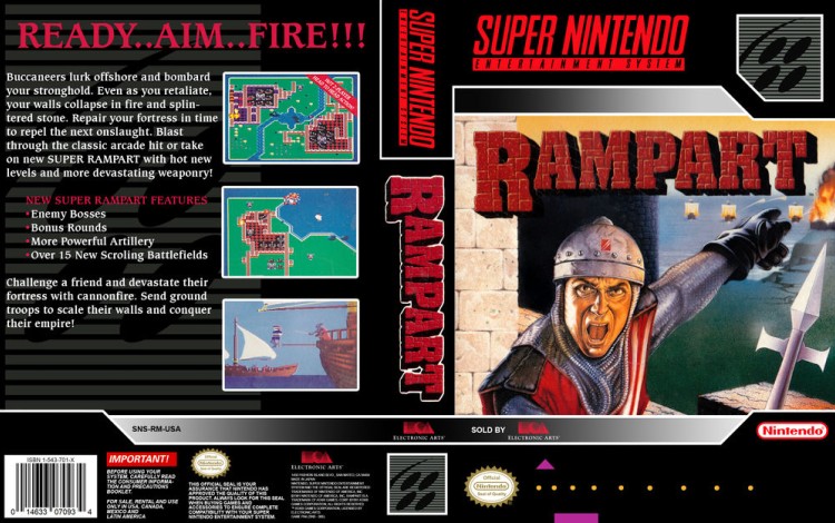 Rampart - Super Nintendo | VideoGameX