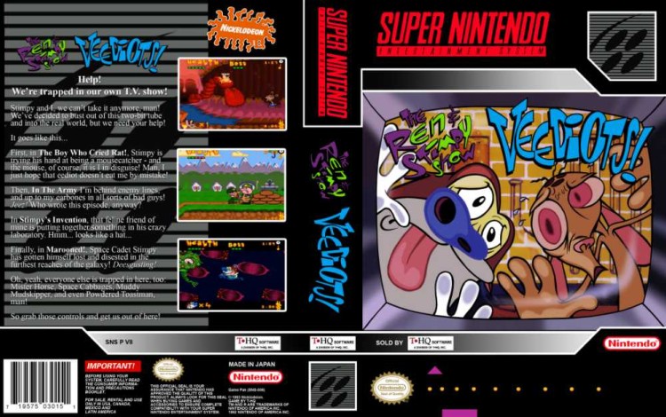 Ren & Stimpy Show: Veediots! - Super Nintendo | VideoGameX