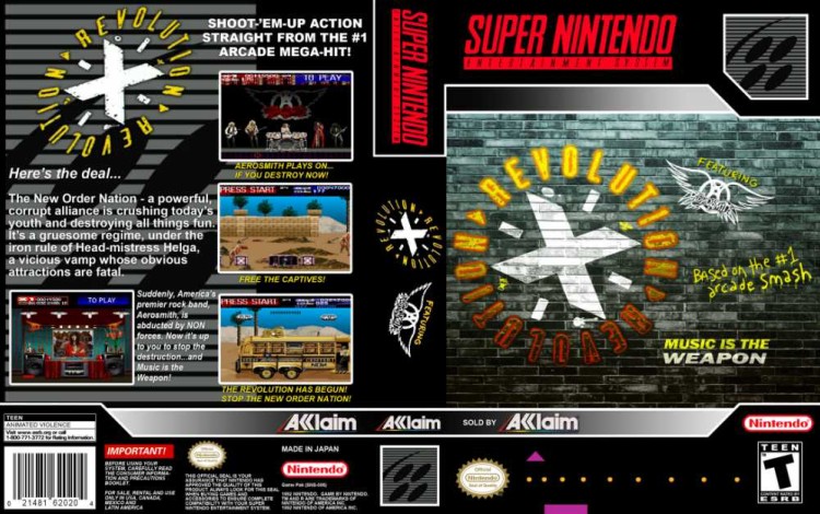 Revolution X - Super Nintendo | VideoGameX