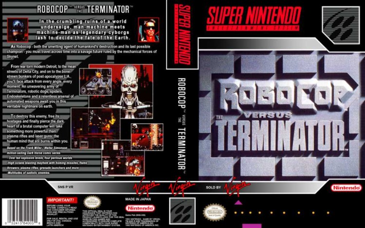 RoboCop Versus The Terminator - Super Nintendo | VideoGameX