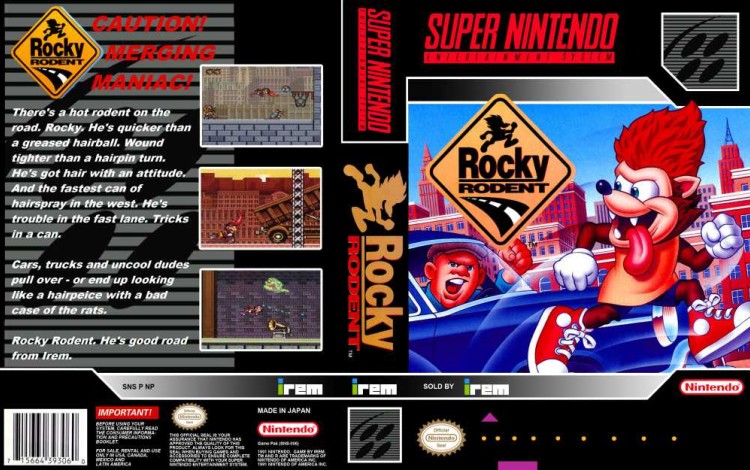 Rocky Rodent - Super Nintendo | VideoGameX