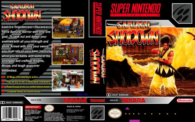 Samurai Shodown - Super Nintendo | VideoGameX