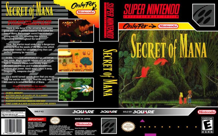 Secret of Mana - Super Nintendo | VideoGameX