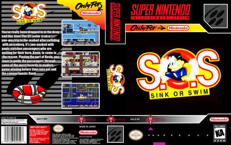 Sink or Swim - Super Nintendo | VideoGameX