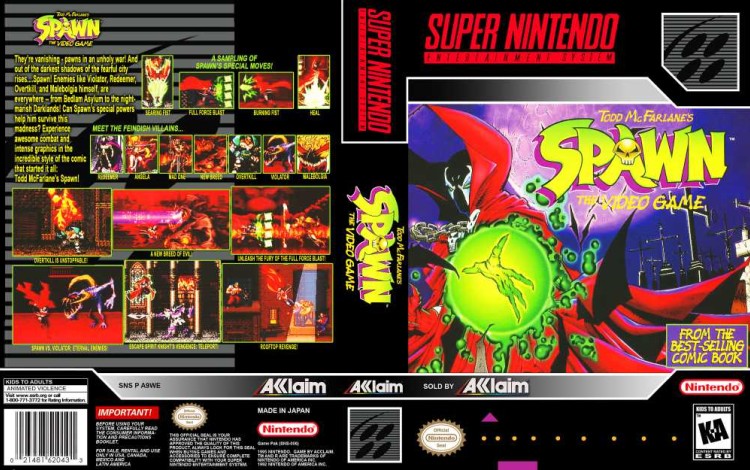 Spawn: The Video Game - Super Nintendo | VideoGameX