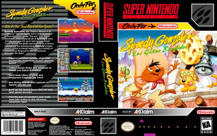 Speedy Gonzales: Los Gatos Bandidos - Super Nintendo | VideoGameX