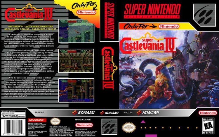 Super Castlevania IV - Super Nintendo | VideoGameX