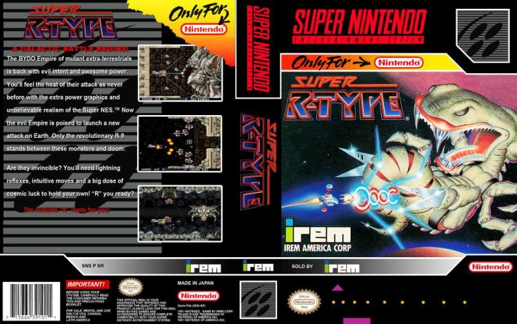 Super R-Type - Super Nintendo | VideoGameX