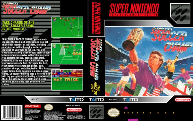 Super Soccer Champ - Super Nintendo | VideoGameX