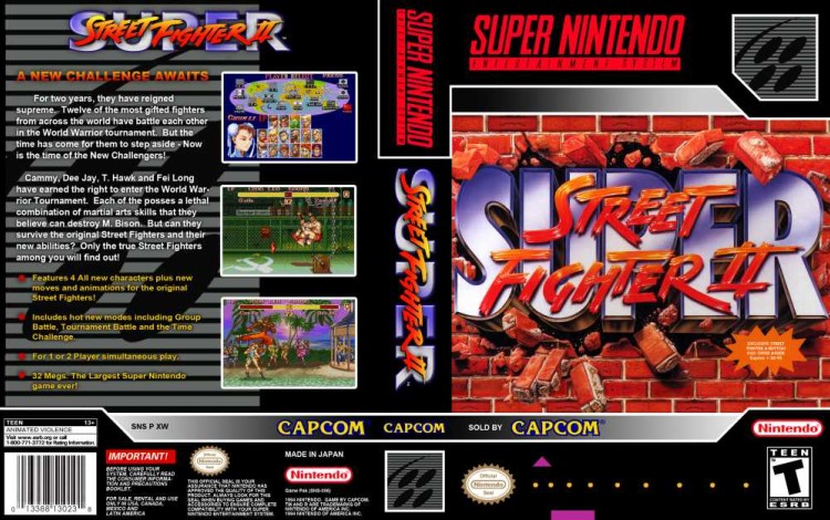 Super Street Fighter II: The New Challengers - Super Nintendo | VideoGameX