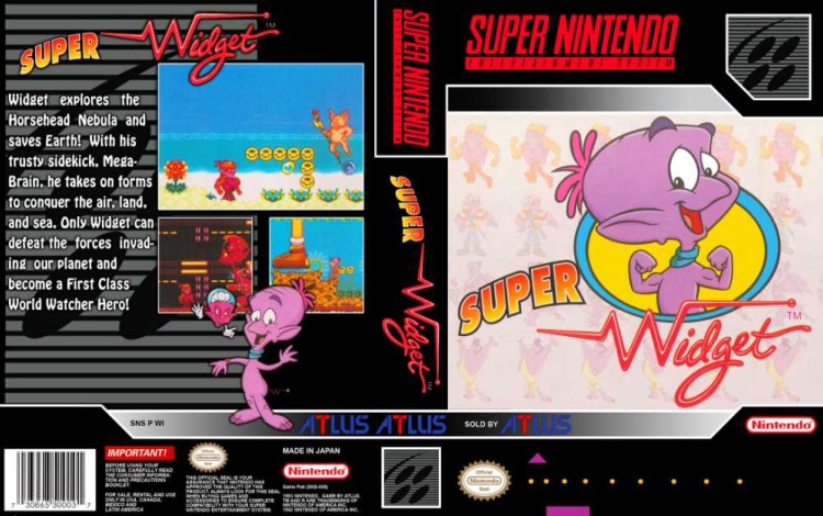 Super Widget - Super Nintendo | VideoGameX