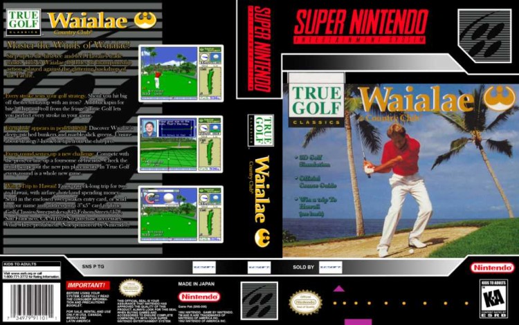 True Golf Classics: Waialae Country Club - Super Nintendo | VideoGameX