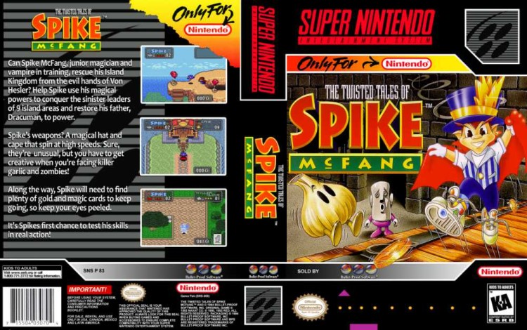 Twisted Tales of Spike McFang - Super Nintendo | VideoGameX