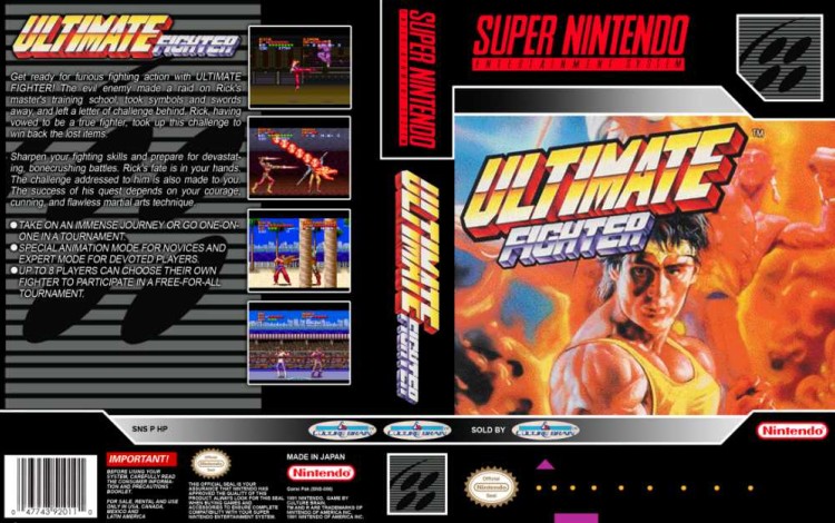 Ultimate Fighter - Super Nintendo | VideoGameX