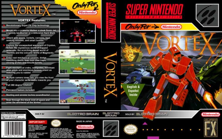 Vortex - Super Nintendo | VideoGameX