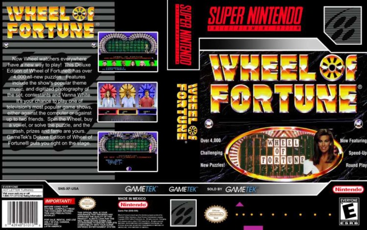 Wheel of Fortune - Super Nintendo | VideoGameX