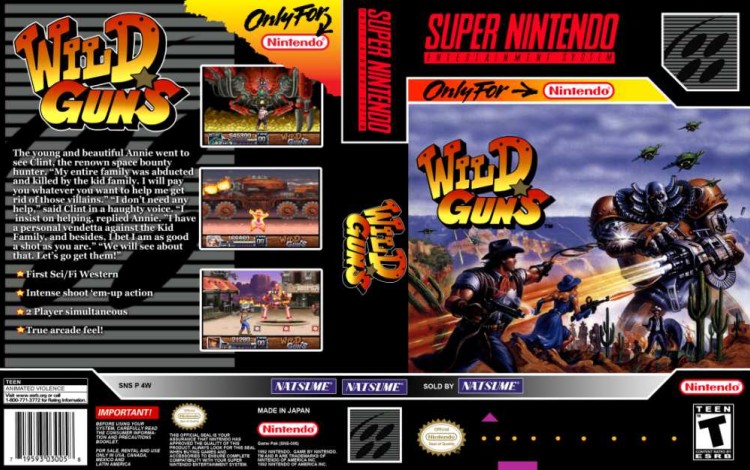 Wild Guns - Super Nintendo | VideoGameX