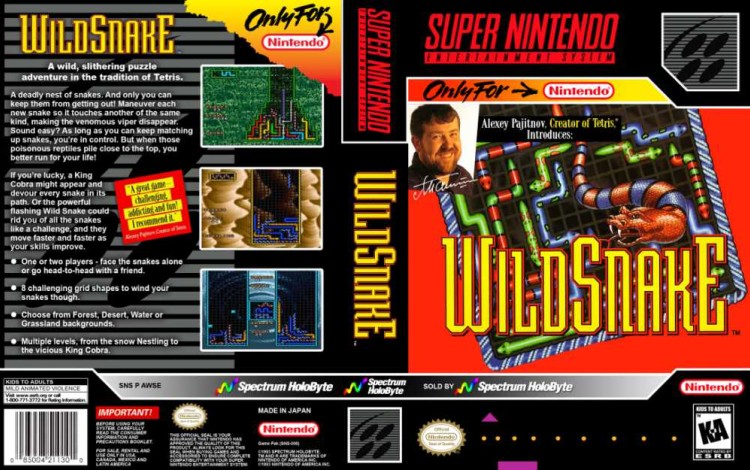 Wild Snake - Super Nintendo | VideoGameX