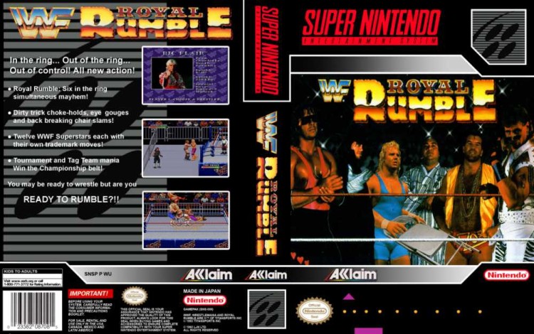 WWF Royal Rumble - Super Nintendo | VideoGameX