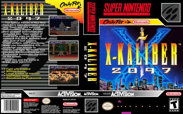 X-Kaliber 2097 - Super Nintendo | VideoGameX