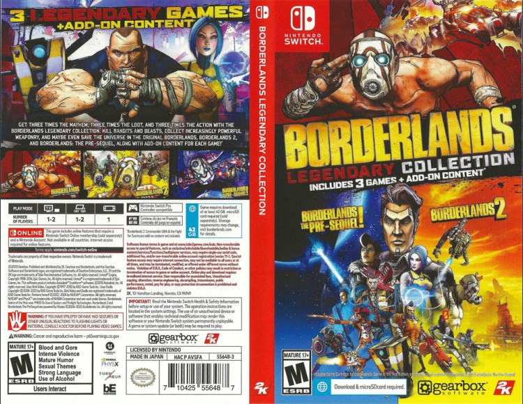 Borderlands: Legendary Collection - Switch | VideoGameX