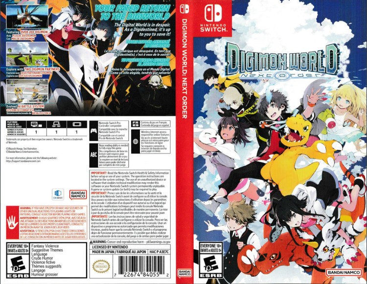 Digimon World Next Order - Switch | VideoGameX