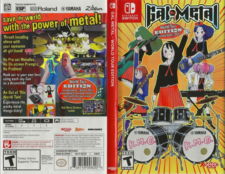 Gal Metal: World Tour Edition - Switch | VideoGameX