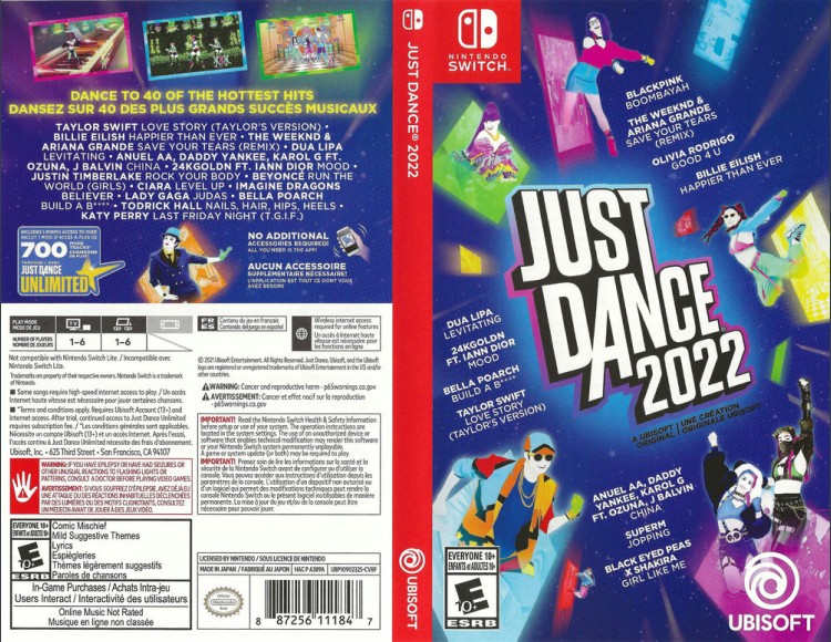 Just Dance 2022 - Switch | VideoGameX