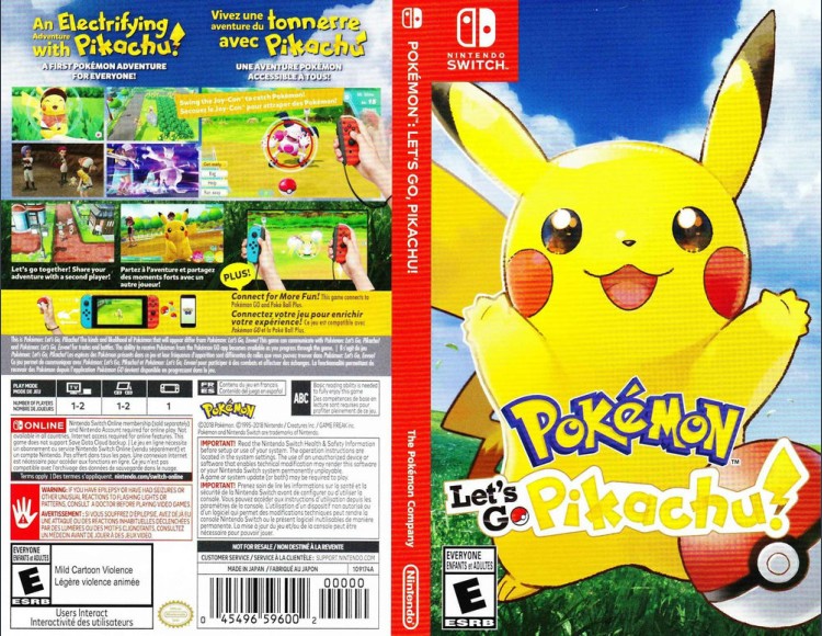 Pokémon: Let's Go, Pikachu! - Switch | VideoGameX