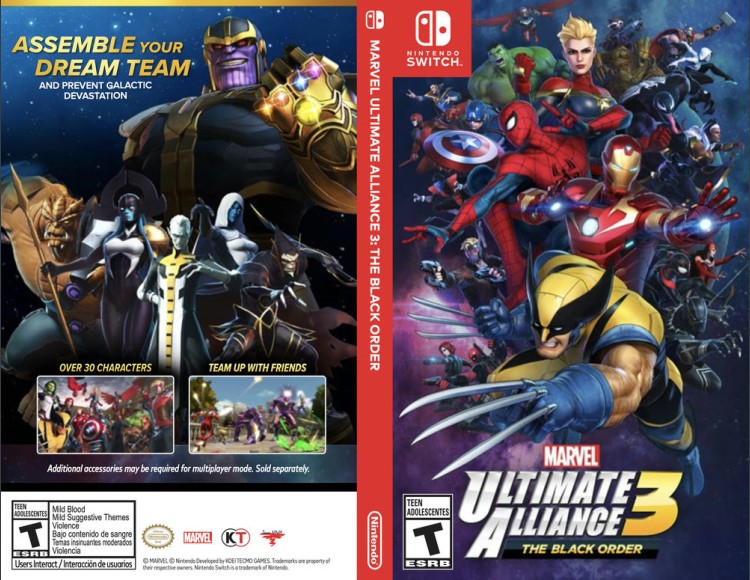 Marvel Ultimate Alliance 3: The Black Order - Switch | VideoGameX