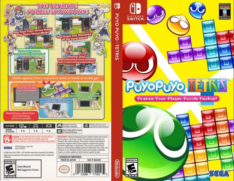 Puyo Puyo Tetris - Switch | VideoGameX