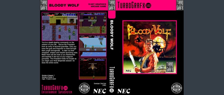 Bloody Wolf TurboGrafx 16 VideoGameX   Bloodywolf 750x320h 