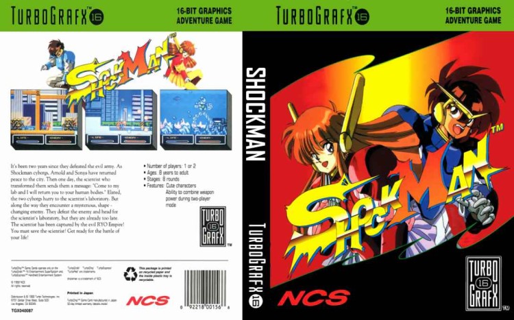 Shockman - TurboGrafx 16 | VideoGameX