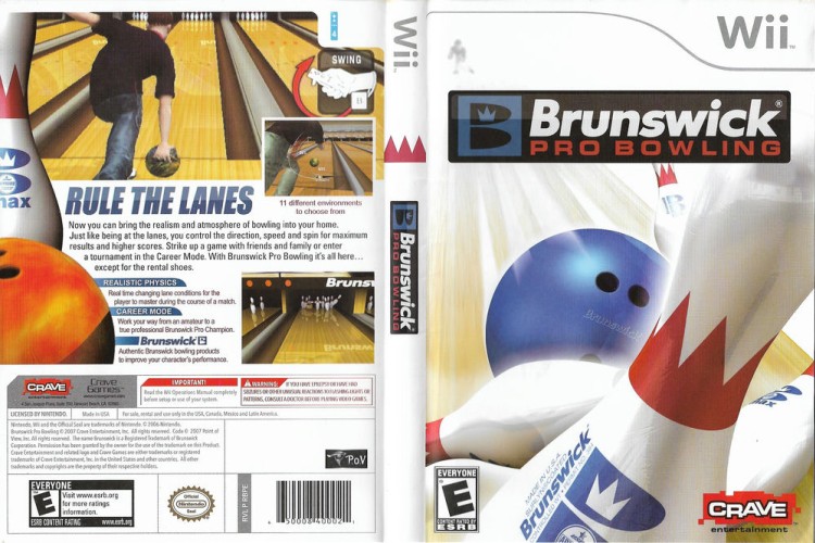 Brunswick Pro Bowling - Wii | VideoGameX