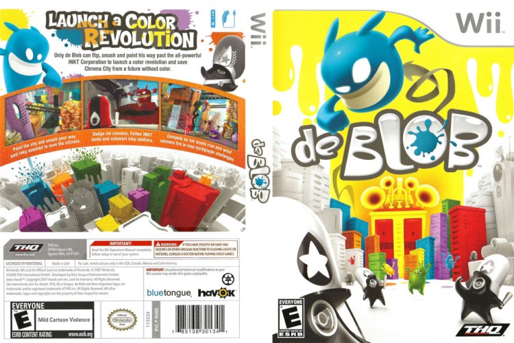 de Blob - Wii | VideoGameX