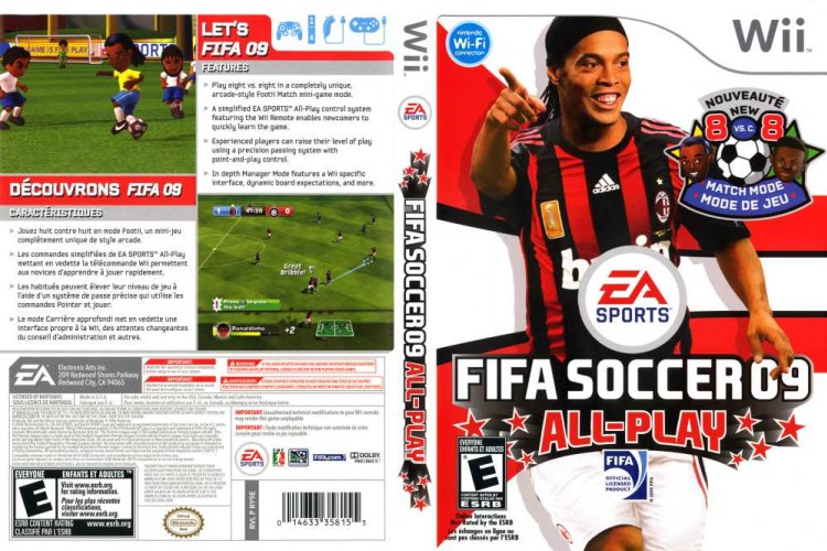 FIFA Soccer 09 All-Play - Wii | VideoGameX