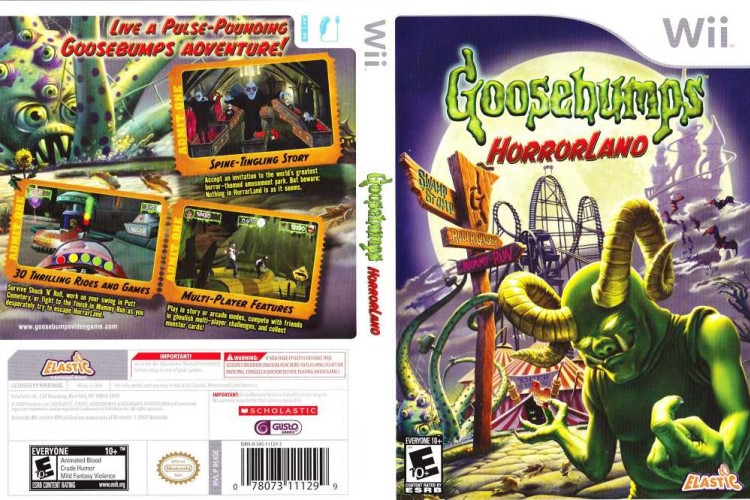 Goosebumps: HorrorLand - Wii | VideoGameX