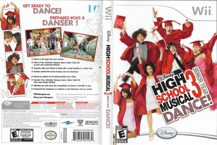 High School Musical 3: Senior Year DANCE! - Wii | VideoGameX