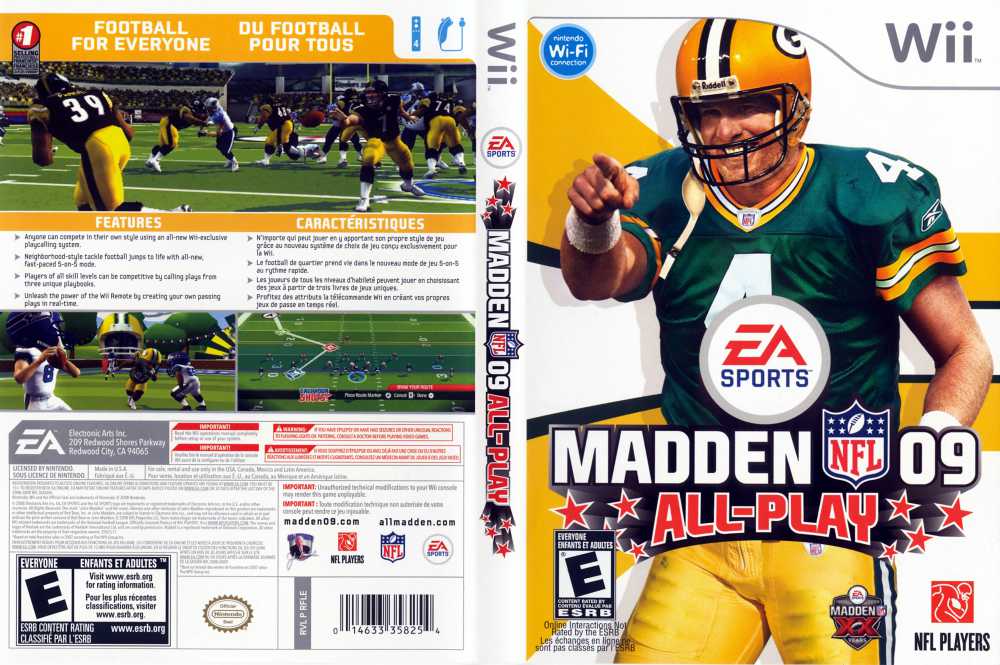 Madden nfl shop 09 wii