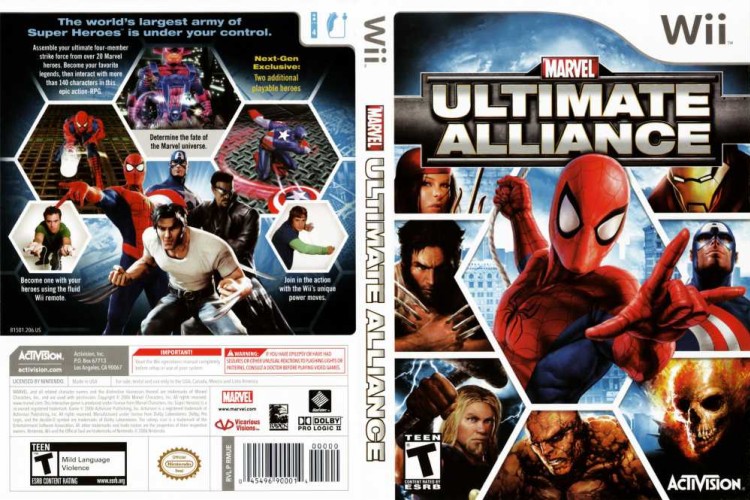 Marvel Ultimate Alliance - Wii | VideoGameX