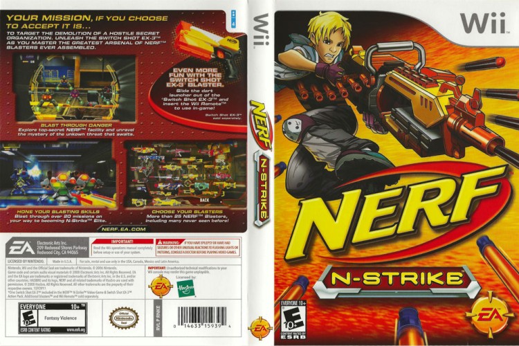 NERF: N-Strike [Game Only] - Wii | VideoGameX