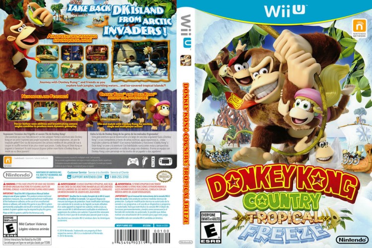 Donkey Kong Country: Tropical Freeze - Wii U | VideoGameX