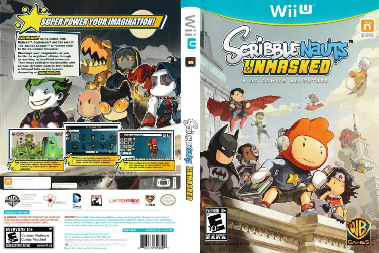 Scribblenauts Unmasked: A DC Comics Adventure - Wii U | VideoGameX